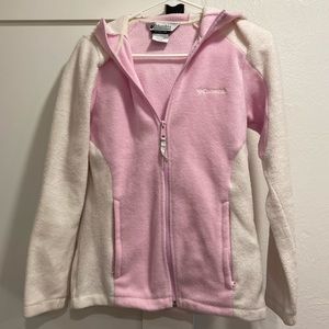 Columbia Hooded Zip Fleece